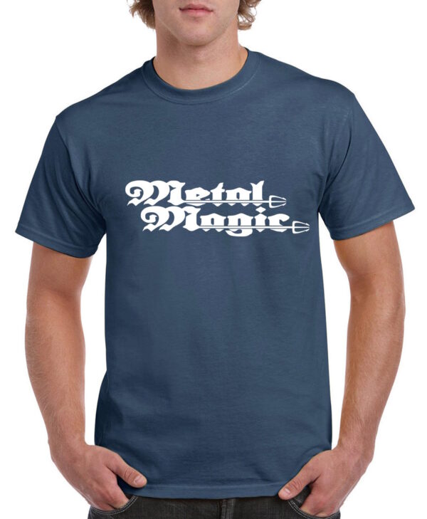 Metal Magic | indigo blue t-shirt