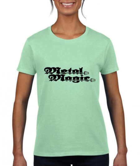 Metal Magic | mint green t-shirt