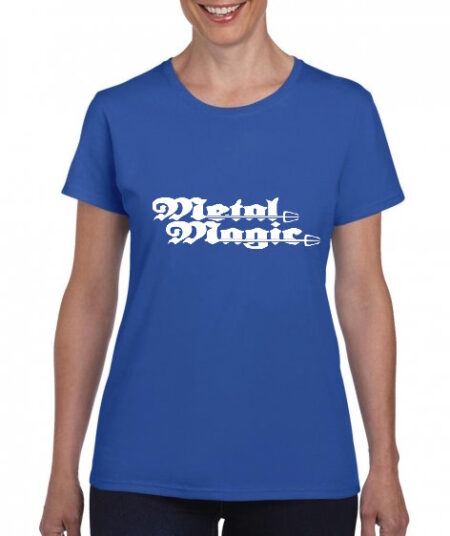 Metal Magic | royal blue t-shirt