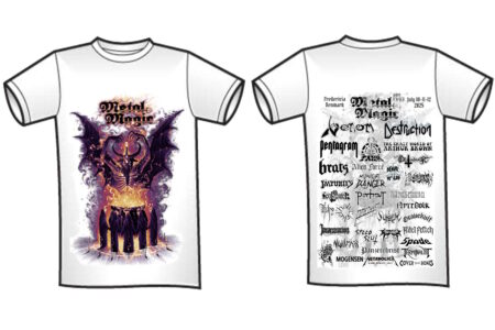 Metal Magic – part XVII | white T-shirt